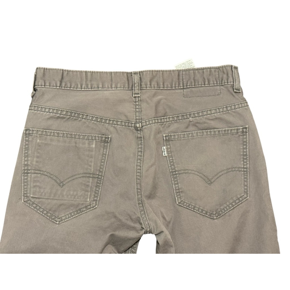 LEVI'S Men’s CHINO AUTHENTIC STRAIGHT FIT PANTS Stone Grey Sz 32x30​​​​ - Picture 6 of 7